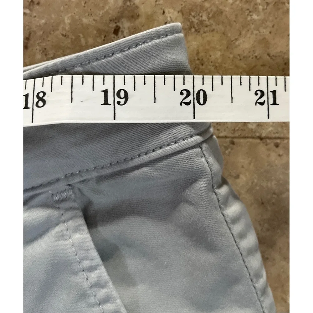 AG Adriano Goldschmied The Wanderer Slim Fit‎ Chino Shorts Light Grey Mens 38-40